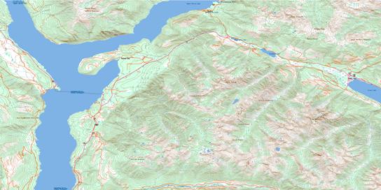 Beaton Topo Map 082K12 at 1:50,000 scale - National Topographic System of Canada (NTS) - Toporama map