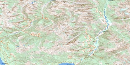 Camborne Topo Map 082K13 at 1:50,000 scale - National Topographic System of Canada (NTS) - Toporama map