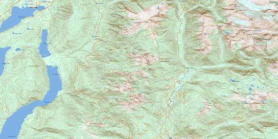 Perry River Topo Map 082M02 at 1:50,000 scale - National Topographic System of Canada (NTS) - Toporama map