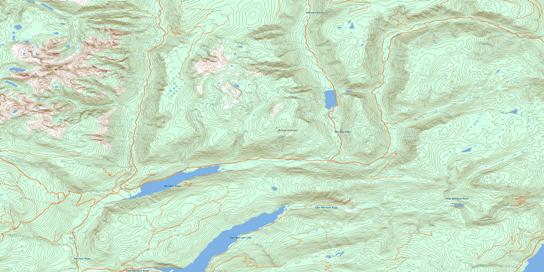 North Barriere Lake Topo Map 082M05 at 1:50,000 scale - National Topographic System of Canada (NTS) - Toporama map