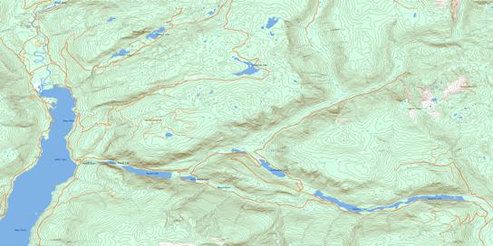 Cayenne Creek Topographic map 082M06 at 1:50,000 Scale