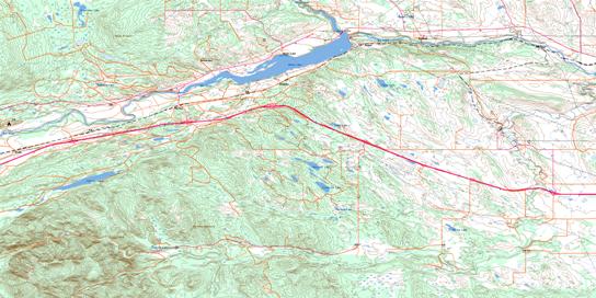 Jumpingpound Creek Topo Map 082O02 at 1:50,000 scale - National Topographic System of Canada (NTS) - Toporama map