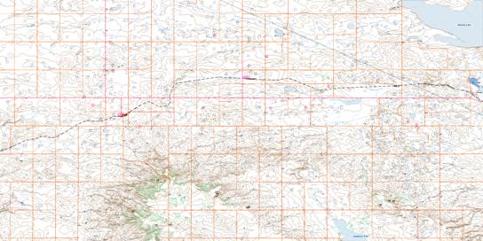 Craigmyle Topo Map 082P09 at 1:50,000 scale - National Topographic System of Canada (NTS) - Toporama map