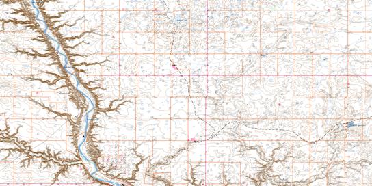 Munson Topo Map 082P10 at 1:50,000 scale - National Topographic System of Canada (NTS) - Toporama map
