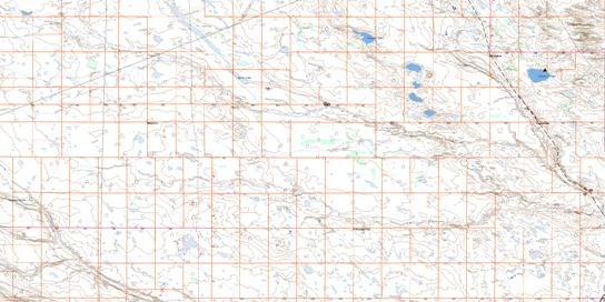 Lonepine Creek Topo Map 082P12 at 1:50,000 scale - National Topographic System of Canada (NTS) - Toporama map