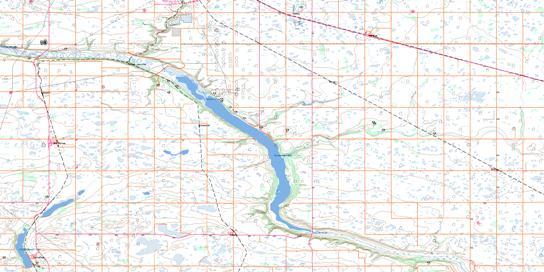 Ferintosh Topo Map 083A15 at 1:50,000 scale - National Topographic System of Canada (NTS) - Toporama map