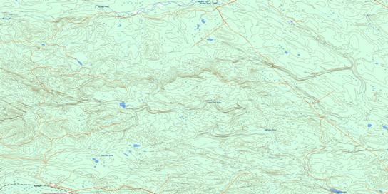 Harlech Topo Map 083B12 at 1:50,000 scale - National Topographic System of Canada (NTS) - Toporama map