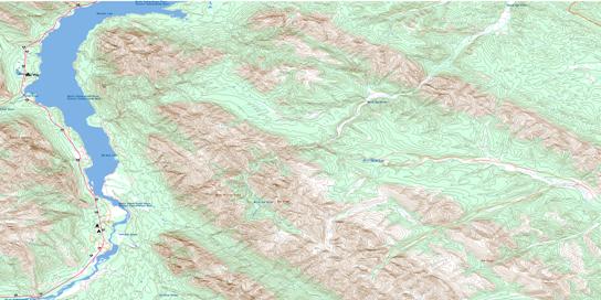 Whiterabbit Creek Topo Map 083C01 at 1:50,000 scale - National Topographic System of Canada (NTS) - Toporama map