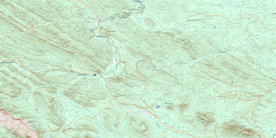 Wapiabi Creek Topographic map 083C09 at 1:50,000 Scale