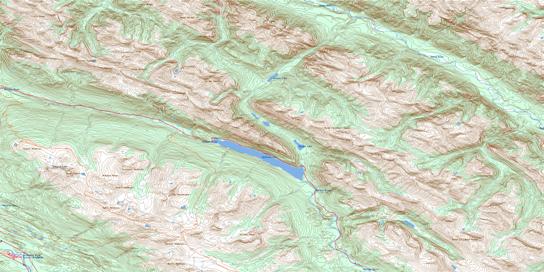 Medicine Lake Topo Map 083C13 at 1:50,000 scale - National Topographic System of Canada (NTS) - Toporama map