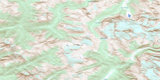 Athabasca Pass Topo Map 083D08 at 1:50,000 scale - National Topographic System of Canada (NTS) - Toporama map