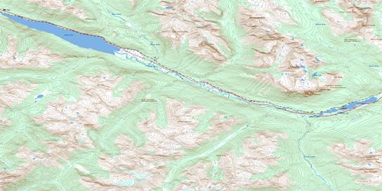 Lucerne Topo Map 083D15 at 1:50,000 scale - National Topographic System of Canada (NTS) - Toporama map