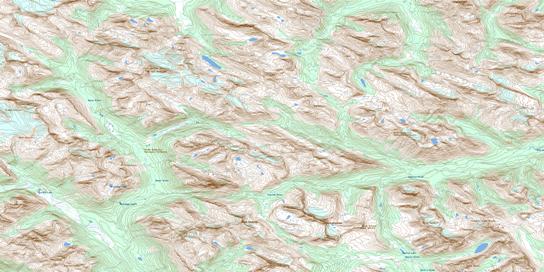 Resplendent Creek Topo Map 083E02 at 1:50,000 scale - National Topographic System of Canada (NTS) - Toporama map