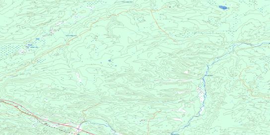 Donald Flats Topo Map 083E16 at 1:50,000 scale - National Topographic System of Canada (NTS) - Toporama map