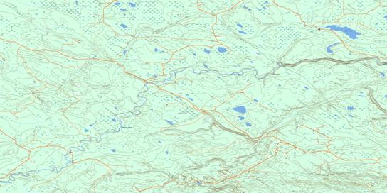 Raven Creek Topo Map 083F01 at 1:50,000 scale - National Topographic System of Canada (NTS) - Toporama map