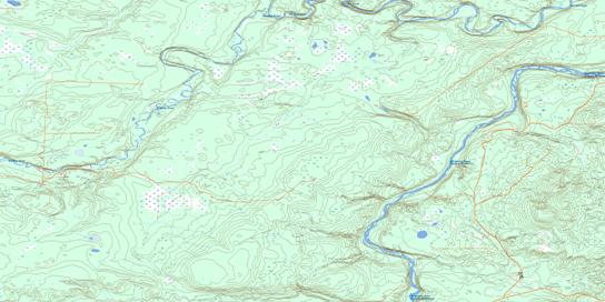 Wildhay River Topo Map 083F14 at 1:50,000 scale - National Topographic System of Canada (NTS) - Toporama map
