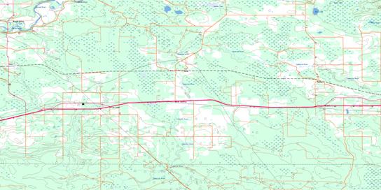 Carrot Creek Topographic map 083G12 at 1:50,000 Scale