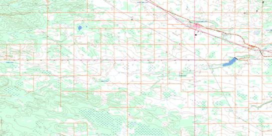 Mayerthorpe Topo Map 083G14 at 1:50,000 scale - National Topographic System of Canada (NTS) - Toporama map