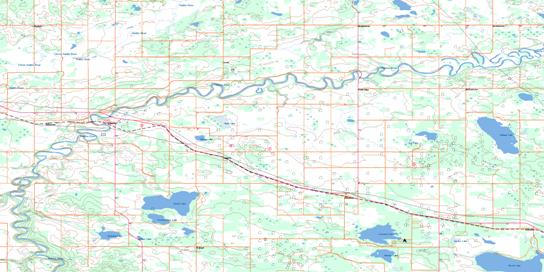 Sangudo Topo Map 083G15 at 1:50,000 scale - National Topographic System of Canada (NTS) - Toporama map