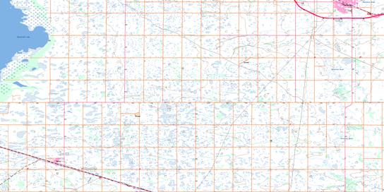 Ryley Topo Map 083H08 at 1:50,000 scale - National Topographic System of Canada (NTS) - Toporama map