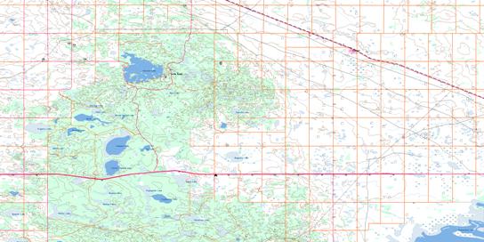 Astotin Lake Topo Map 083H10 at 1:50,000 scale - National Topographic System of Canada (NTS) - Toporama map