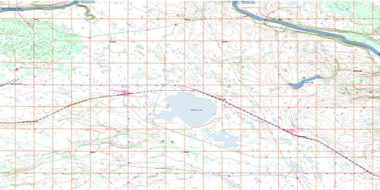 Willingdon Topo Map 083H16 at 1:50,000 scale - National Topographic System of Canada (NTS) - Toporama map