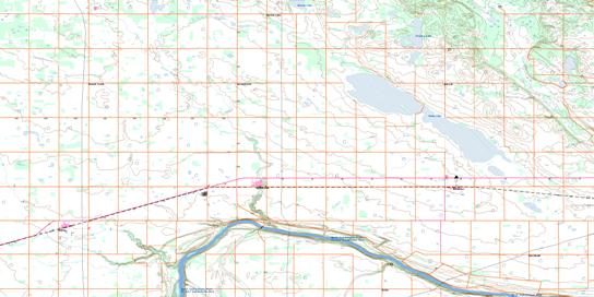 Waskatenau Topo Map 083I02 at 1:50,000 scale - National Topographic System of Canada (NTS) - Toporama map