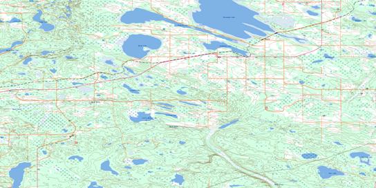 Hylo Topo Map 083I09 at 1:50,000 scale - National Topographic System of Canada (NTS) - Toporama map