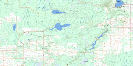 Coolidge Topo Map 083I12 at 1:50,000 scale - National Topographic System of Canada (NTS) - Toporama map