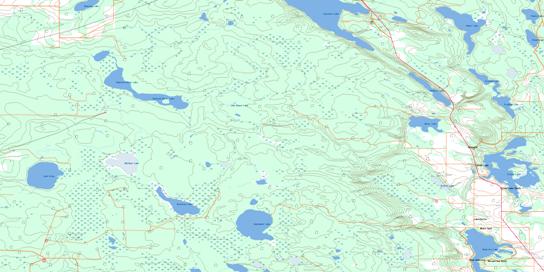 Grosmont Topo Map 083I13 at 1:50,000 scale - National Topographic System of Canada (NTS) - Toporama map