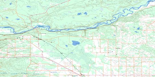 Green Court Topo Map 083J03 at 1:50,000 scale - National Topographic System of Canada (NTS) - Toporama map
