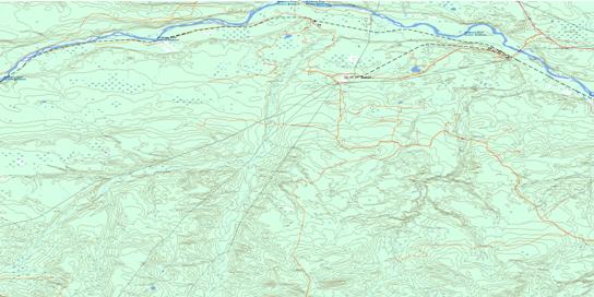Windfall Creek Topo Map 083K01 at 1:50,000 scale - National Topographic System of Canada (NTS) - Toporama map