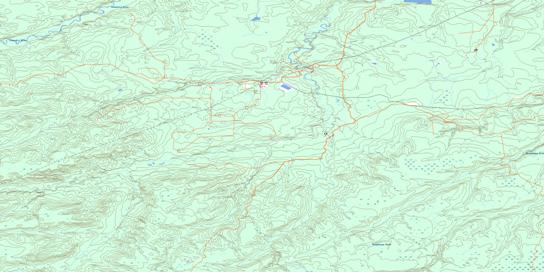Deep Valley Creek Topographic map 083K05 at 1:50,000 Scale