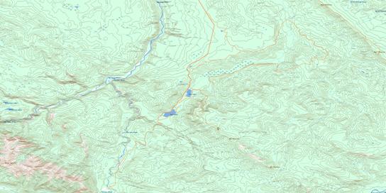 Two Lakes Topo Map 083L05 at 1:50,000 scale - National Topographic System of Canada (NTS) - Toporama map
