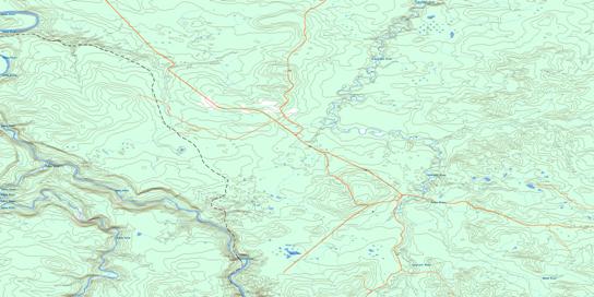 Latornell Topo Map 083L09 at 1:50,000 scale - National Topographic System of Canada (NTS) - Toporama map