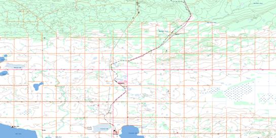 Sexsmith Topo Map 083M07 at 1:50,000 scale - National Topographic System of Canada (NTS) - Toporama map