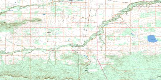 Woking Topo Map 083M10 at 1:50,000 scale - National Topographic System of Canada (NTS) - Toporama map