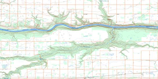 Codesa Topo Map 083M16 at 1:50,000 scale - National Topographic System of Canada (NTS) - Toporama map