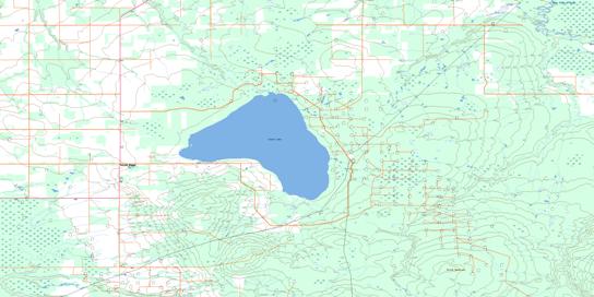 Snipe Lake Topo Map 083N02 at 1:50,000 scale - National Topographic System of Canada (NTS) - Toporama map