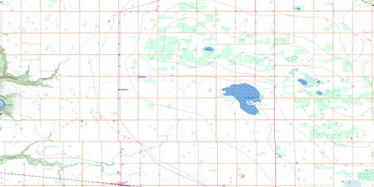 Lac Magloire Topo Map 083N14 at 1:50,000 scale - National Topographic System of Canada (NTS) - Toporama map