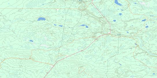 May Hill Topo Map 083P09 at 1:50,000 scale - National Topographic System of Canada (NTS) - Toporama map