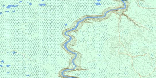 Parallel Creek Topo Map 083P10 at 1:50,000 scale - National Topographic System of Canada (NTS) - Toporama map