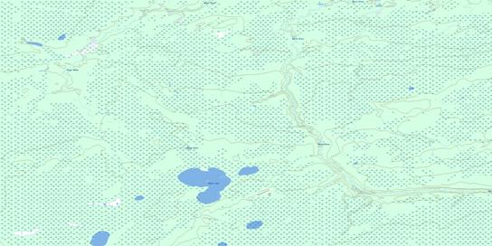 Algar Lake Topographic map 084A08 at 1:50,000 Scale