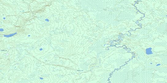 Woodenhouse River Topographic map 084A12 at 1:50,000 Scale