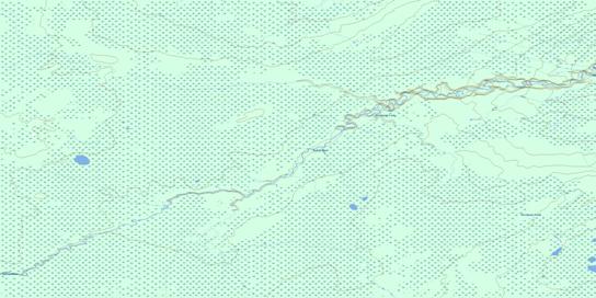 Birchwood Creek Topographic map 084A16 at 1:50,000 Scale