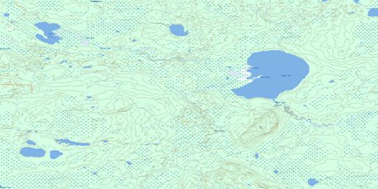 Muskwa Lake Topographic map 084B02 at 1:50,000 Scale