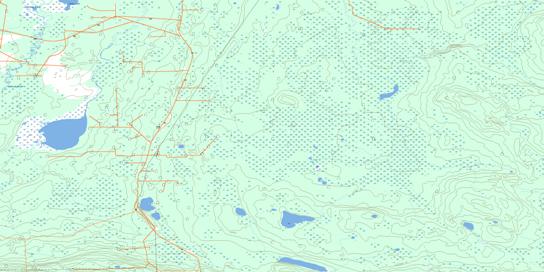 No Title Topo Map 084B06 at 1:50,000 scale - National Topographic System of Canada (NTS) - Toporama map
