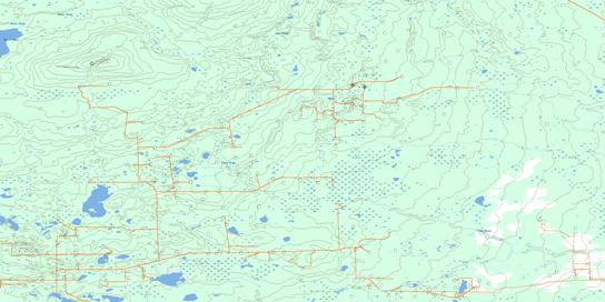 No Title Topo Map 084B12 at 1:50,000 scale - National Topographic System of Canada (NTS) - Toporama map