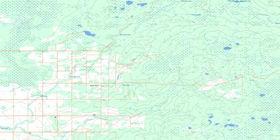 Harmon Valley Topographic map 084C02 at 1:50,000 Scale