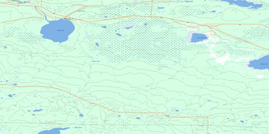 Cadotte Lake Topographic map 084C08 at 1:50,000 Scale